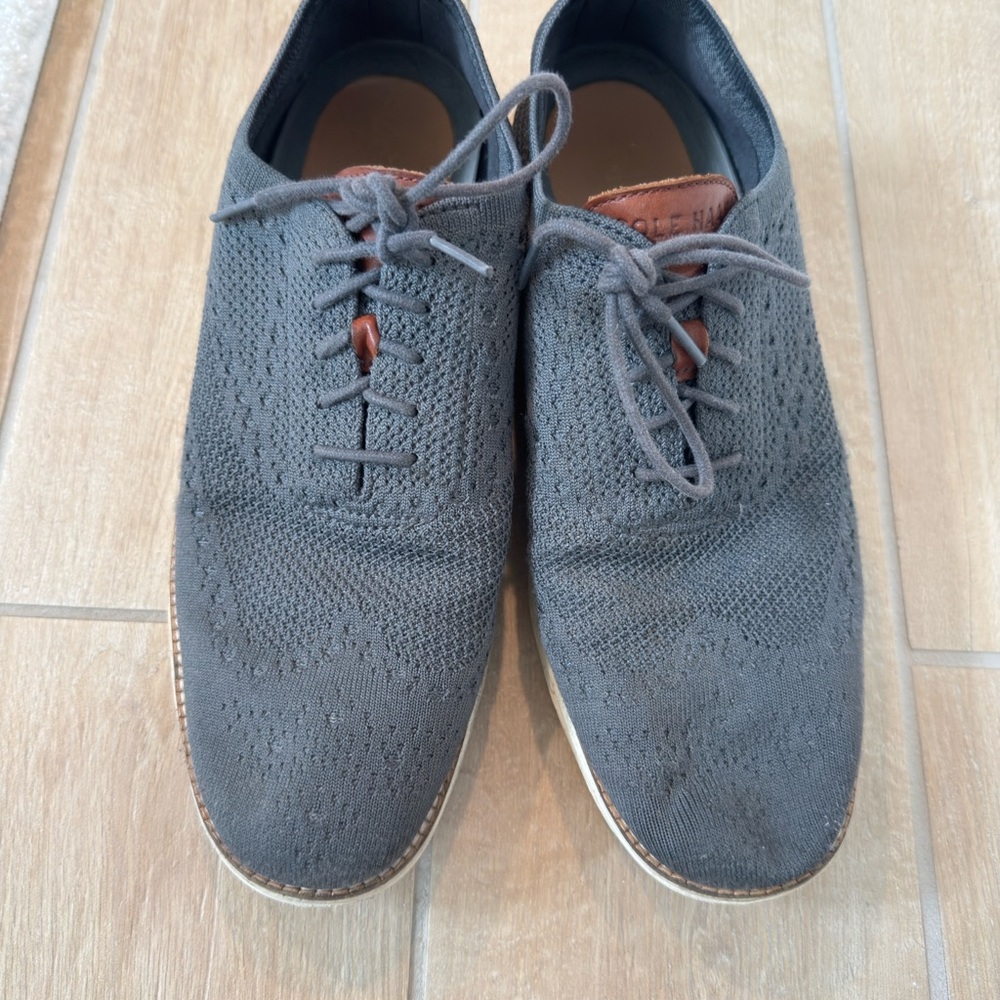 Men's Cole Haan Gray Dress Shoes